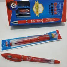 قلم حبر اوربت( قلم واحد) Orbit Pen - احمر